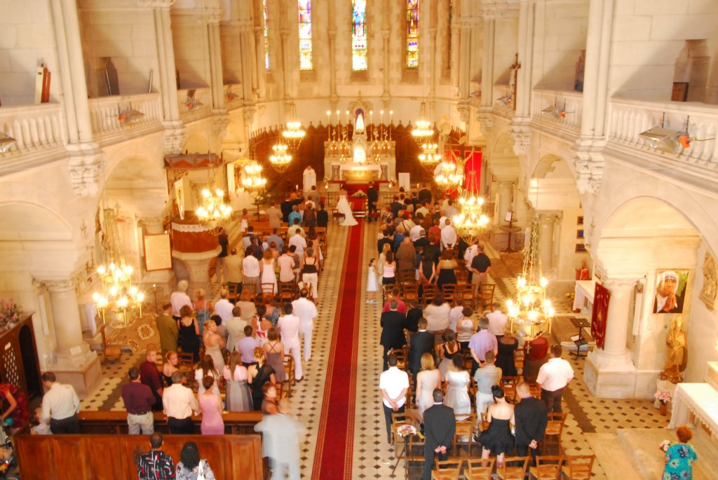 mariage  ll'Eglise de Rians